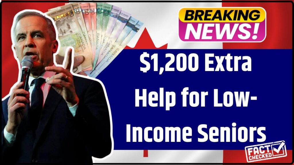 CRA Announces $1,200 Extra Help for Low-Income Seniors