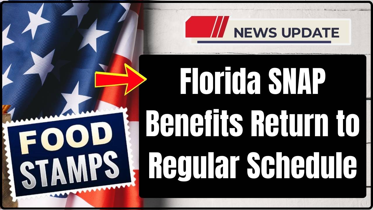 Florida SNAP Benefits Return to Regular Schedule