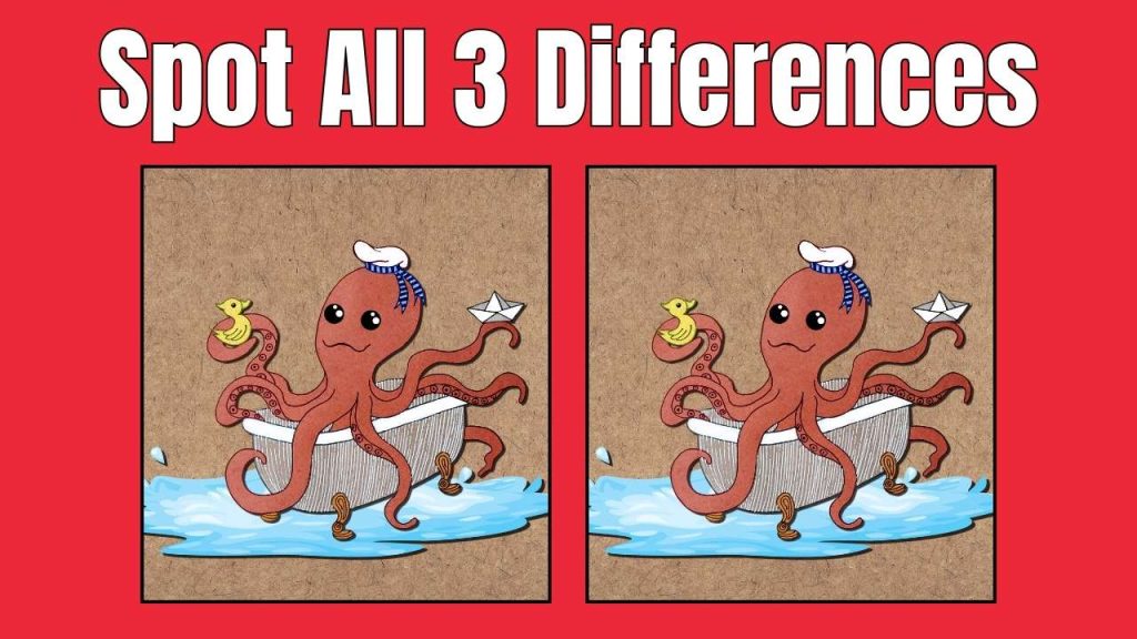 Spot All 3 Differences in 12 Seconds