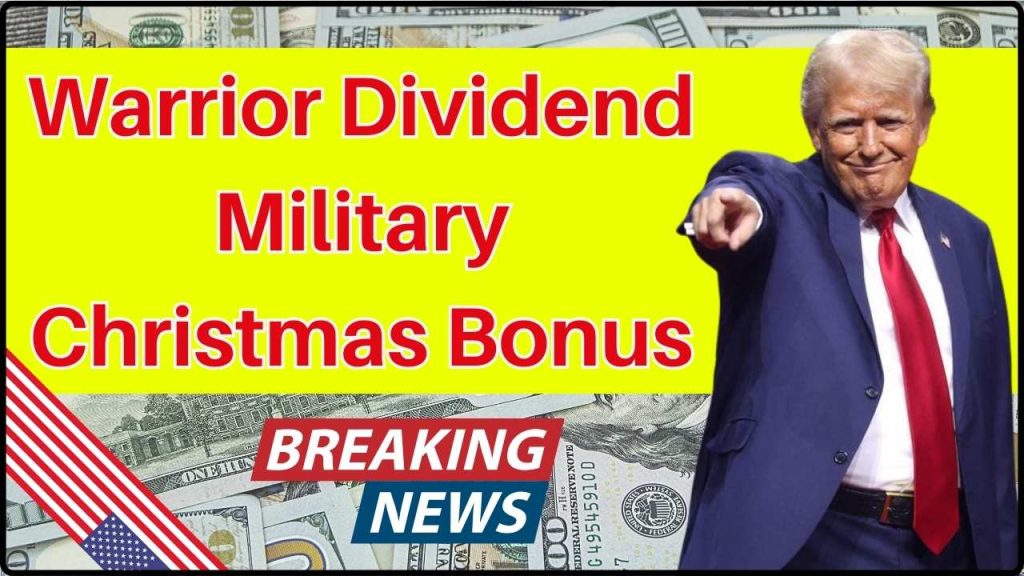 Warrior Dividend Military Christmas Bonus