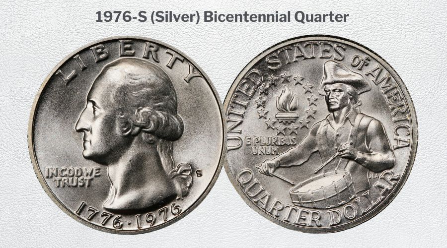 1976‑S Silver Quarter & Auction Results