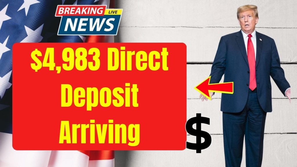 $4,983 Direct Deposit Arriving