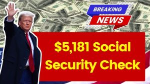 $5,181 Social Security Check