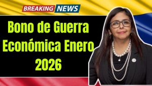 Bono de Guerra Económica Enero