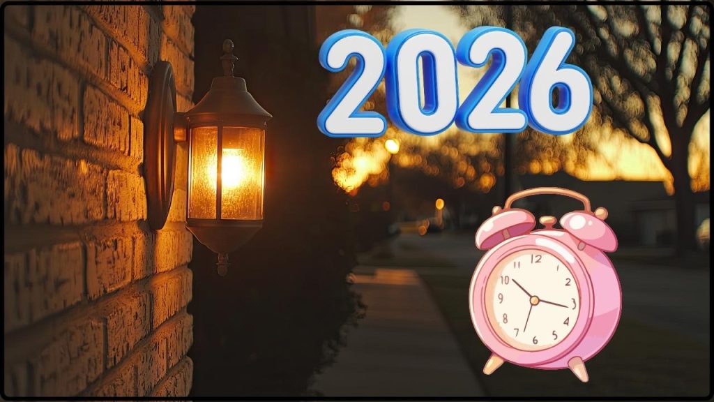 Daylight Saving Time 2026