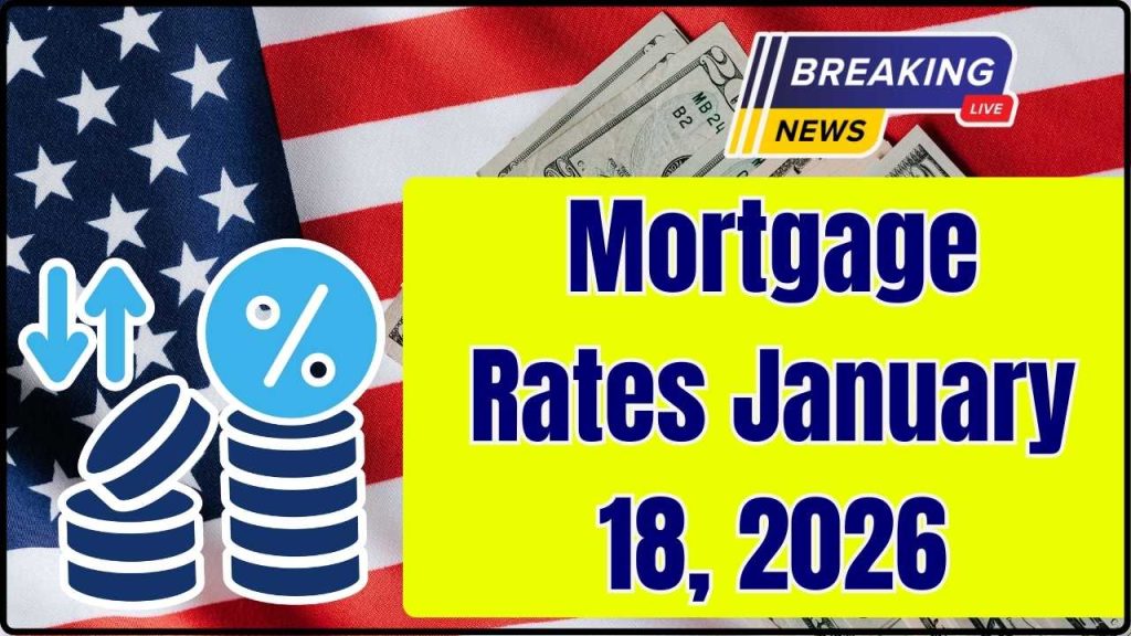 Mortgage Rates January 18, 2026