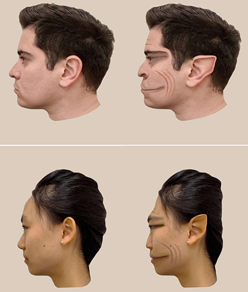 Photorealistic depictions