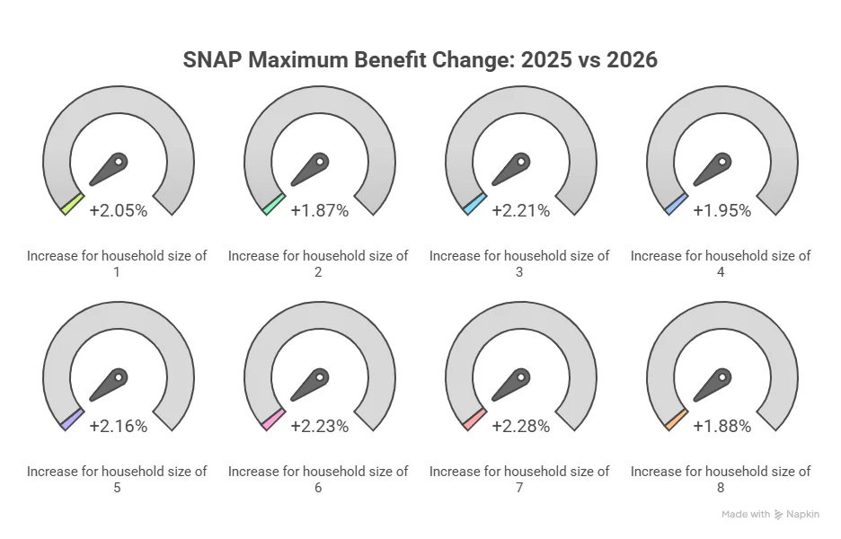 SNAP Adjustment Graph