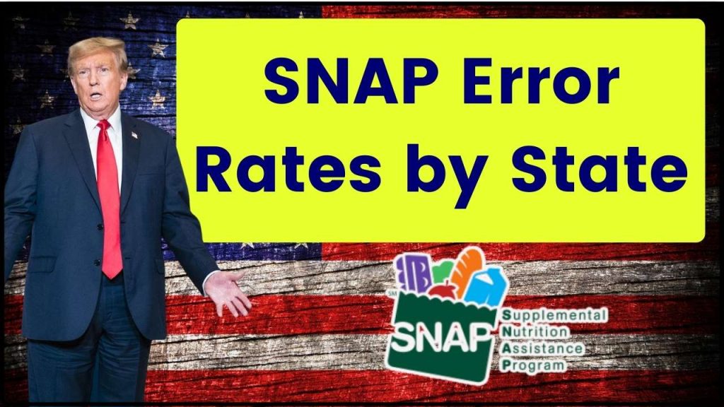 SNAP Error Rates by State