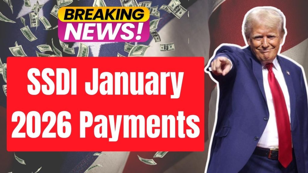 SSDI January 2026 Payments